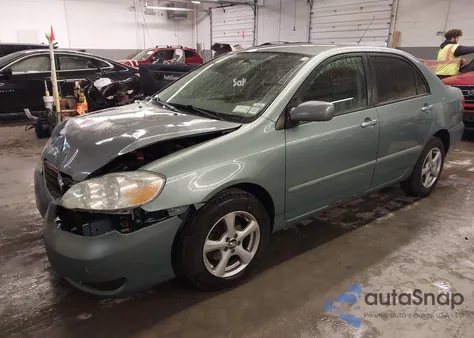 2007 Toyota Corolla Le from USA, damaged, VIN 2T1BR32E77C752139